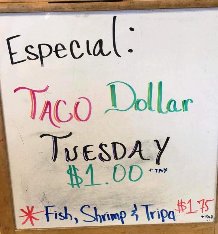 Mi Taqueria El Kiosko 2 - Salinas, CA menu_pic