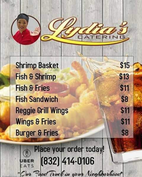 Lydia's Grill and Catering - Stafford, TX menu_pic