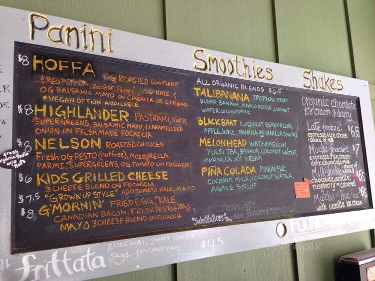 CuttyMuggs Coffee - Monte Rio, CA menu_pic