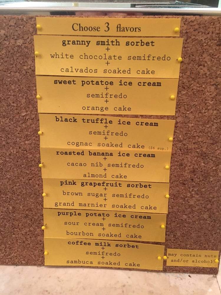 Drop The MIC Ice Cream Factory - New York, NY menu_pic