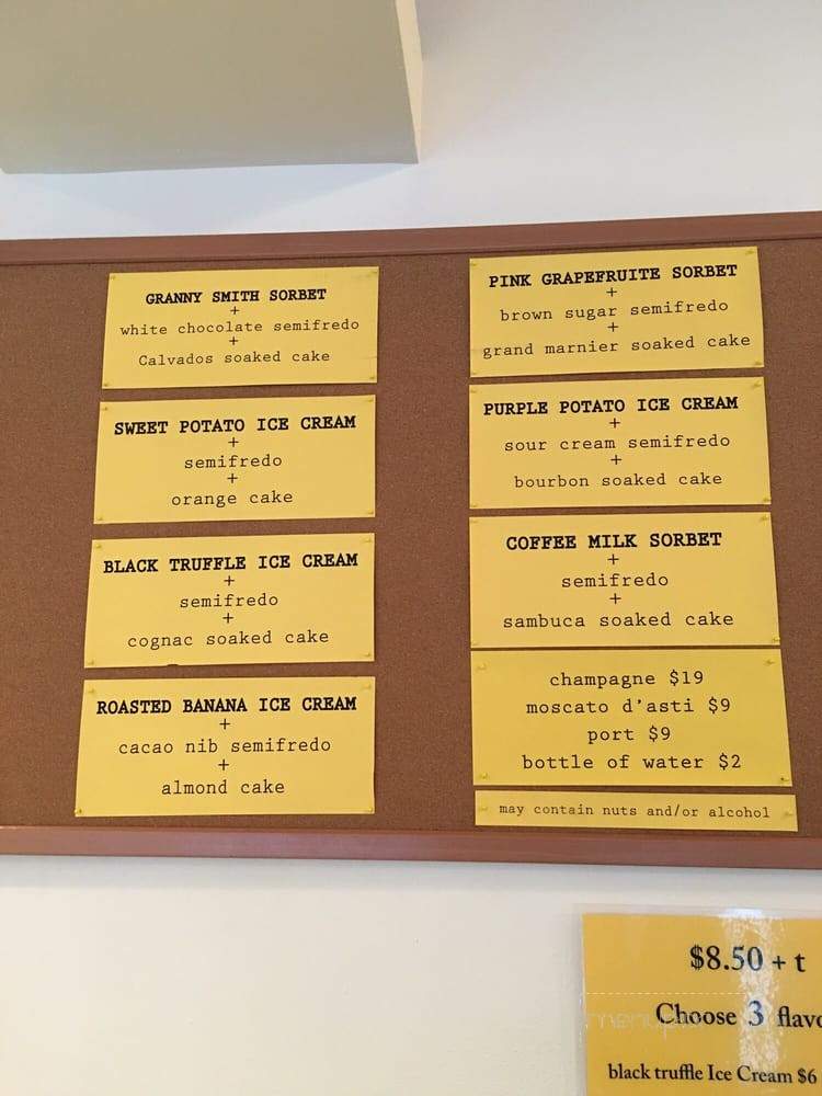 Drop The MIC Ice Cream Factory - New York, NY menu_pic