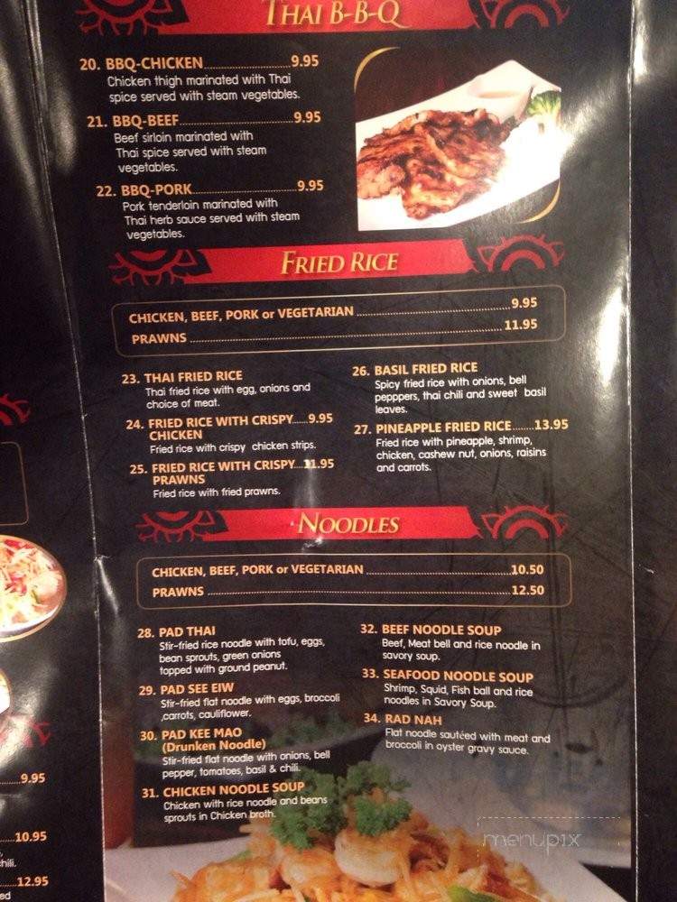Royal Siam - Rocklin, CA menu_pic