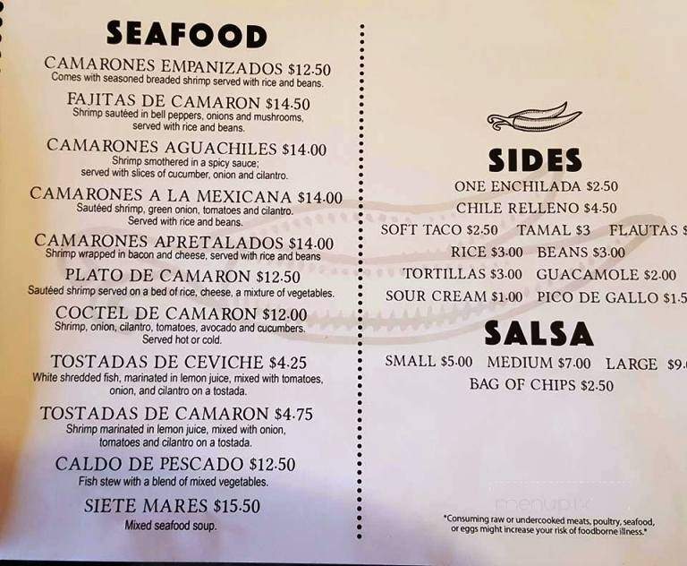 Yungapeti Restaurant II - Walla Walla, WA menu_pic