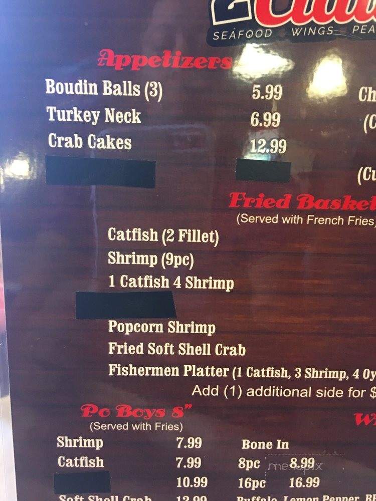 /28522424/2-Clawz-Menu-Baytown-TX - Baytown, TX