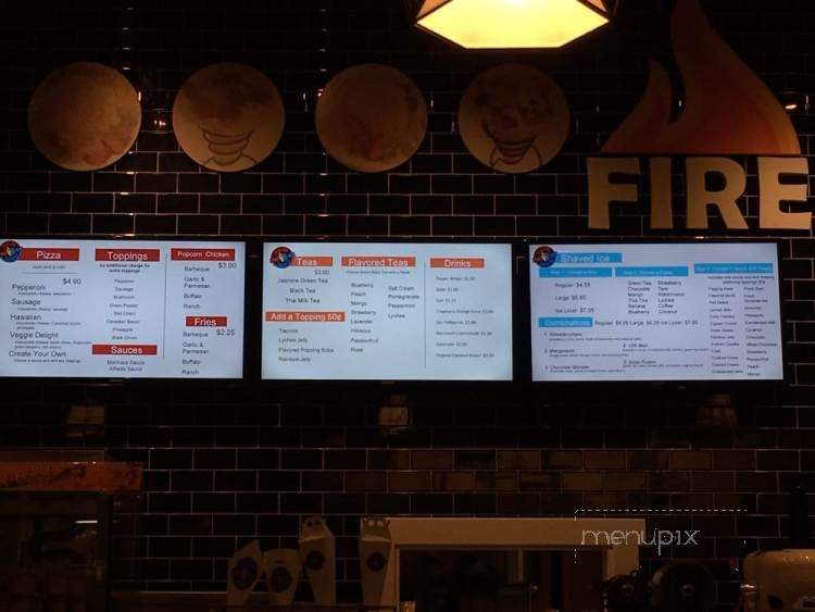 Fire and Ice Pizza Cone and Shaved Ice - Kent, WA menu_pic