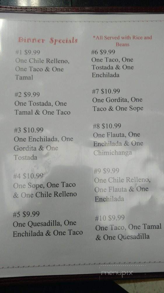 La Mexicana Market And Restaurant - Valparaiso, IN menu_pic