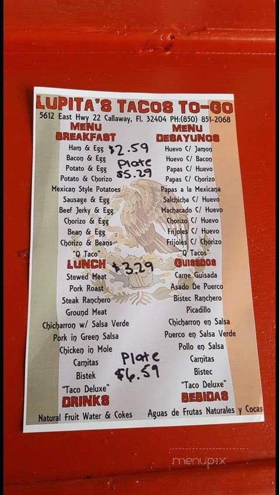 /28535743/Lupitas-Tacos-To-Go-Panama-City-FL - Panama City, FL