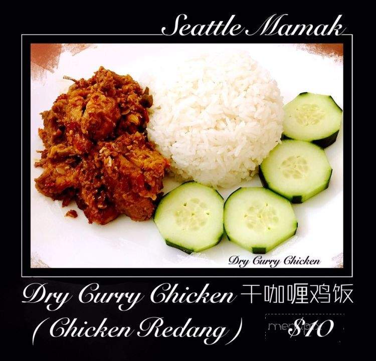 Seattle Mamak - Seattle, WA menu_pic