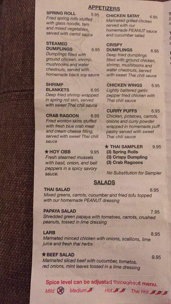 Thai Sa-Moot - Tampa, FL menu_pic