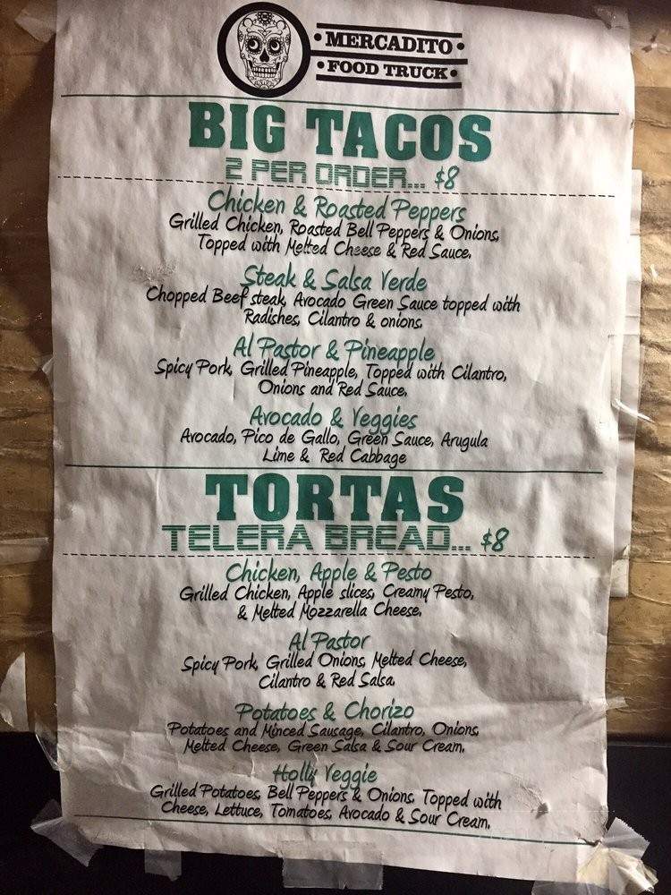 Mercadito Food Truck - Napa, CA menu_pic