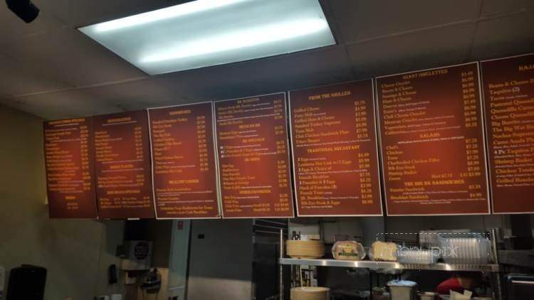 Ernie's Burgers - Alhambra, CA menu_pic