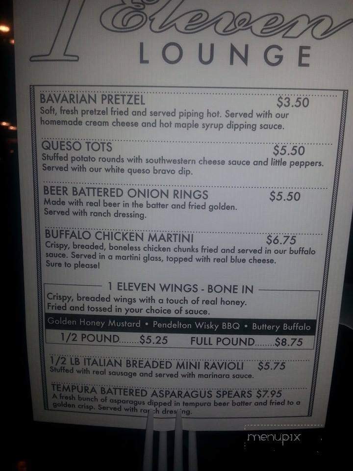 1 Eleven Lounge - Ogallala, NE menu_pic