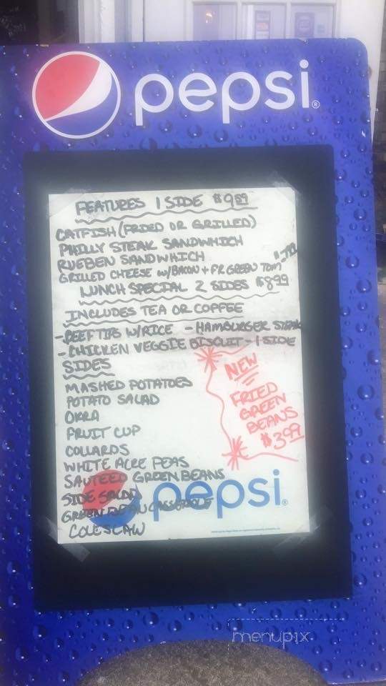 Breezy's Country Cooking - Panama City, FL menu_pic