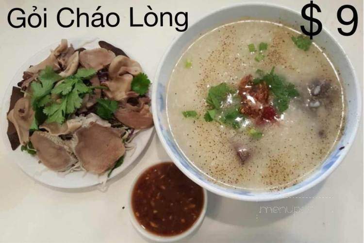 Bo Ne Phu Yen - San Jose, CA menu_pic