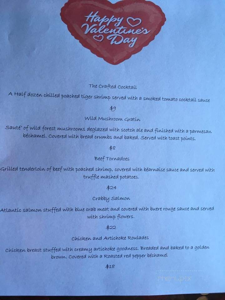 Eaton Rapids Craft - Eaton Rapids, MI menu_pic