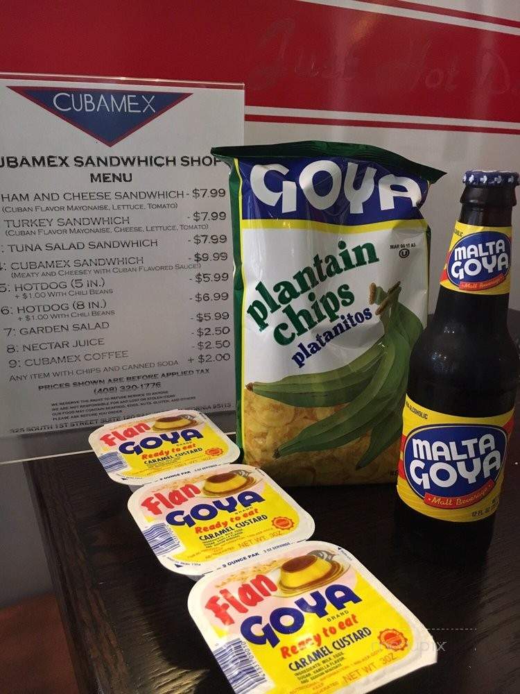 Cubamex - San Jose, CA menu_pic