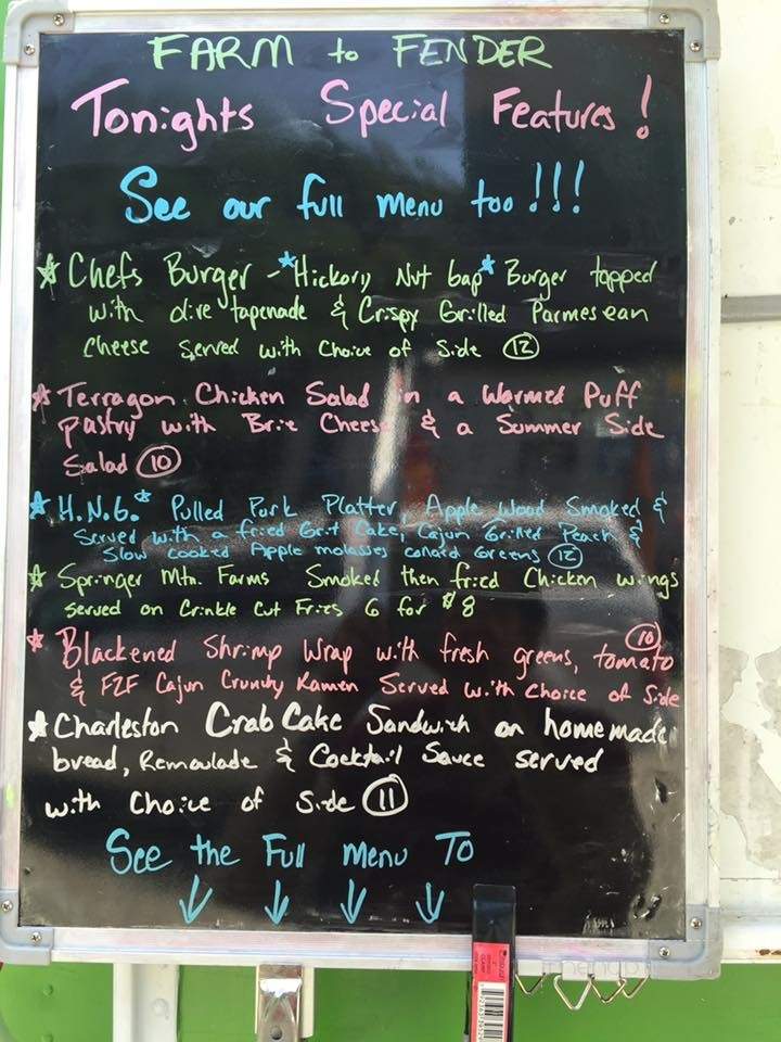 Forks of the River Taproom - Rosman, NC menu_pic
