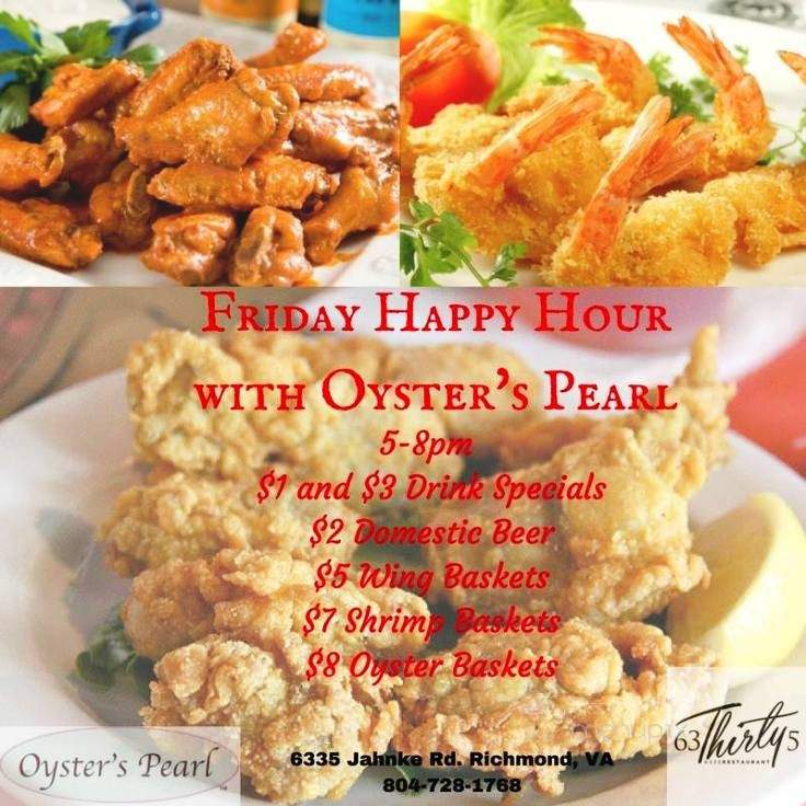 63Thirty5 - Richmond, VA menu_pic