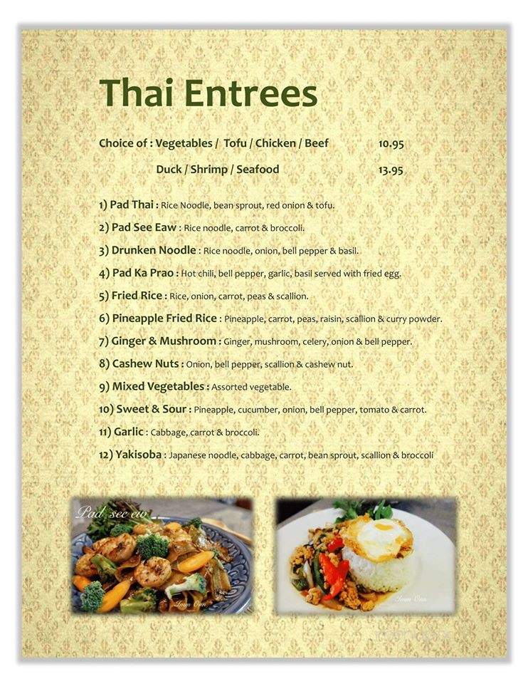 Imm Onn Thai Sushi House - Merritt Island, FL menu_pic