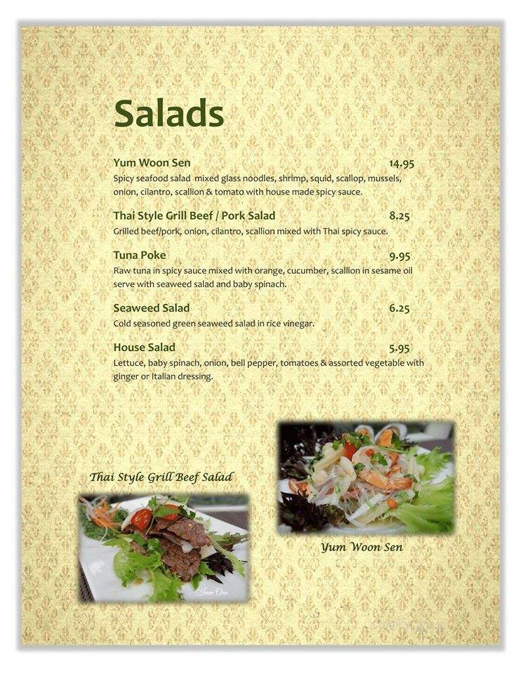 Imm Onn Thai Sushi House - Merritt Island, FL menu_pic