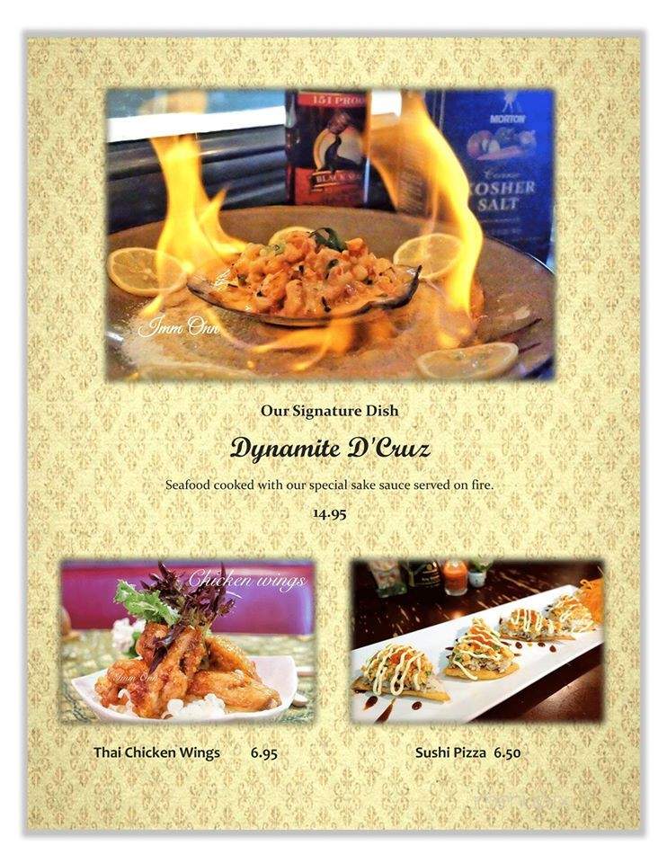 Imm Onn Thai Sushi House - Merritt Island, FL menu_pic