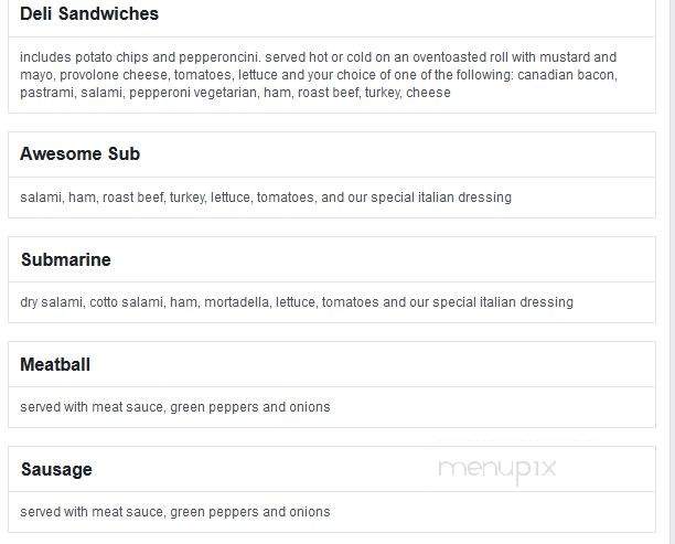 Island Pizza - Oak Harbor, WA menu_pic