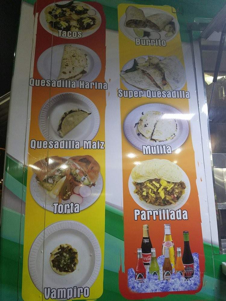Tarasco Taqueria - Sunnyvale, CA menu_pic