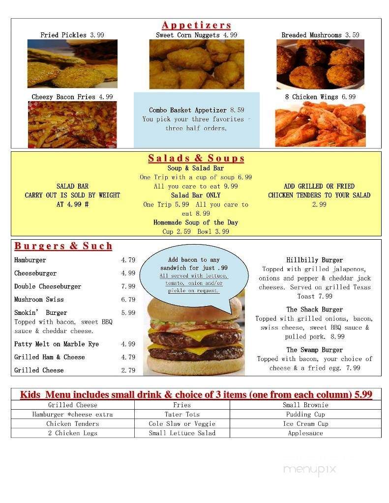 /28561258/The-Cook-Shack-BBQ-and-More-Menu-Osceola-MO - Osceola, MO