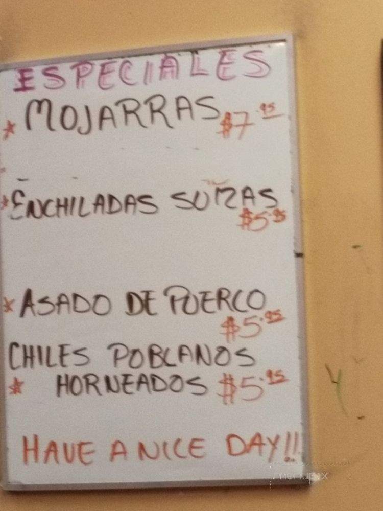 El Buen Pescador - Port Isabel, TX menu_pic