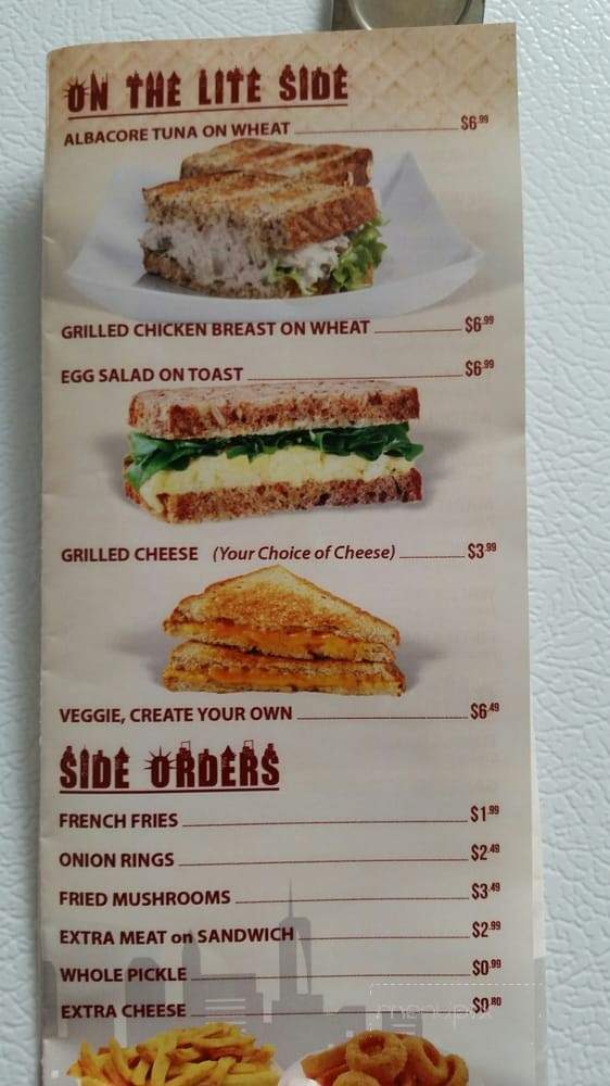 NY Deli - Dearborn, MI menu_pic