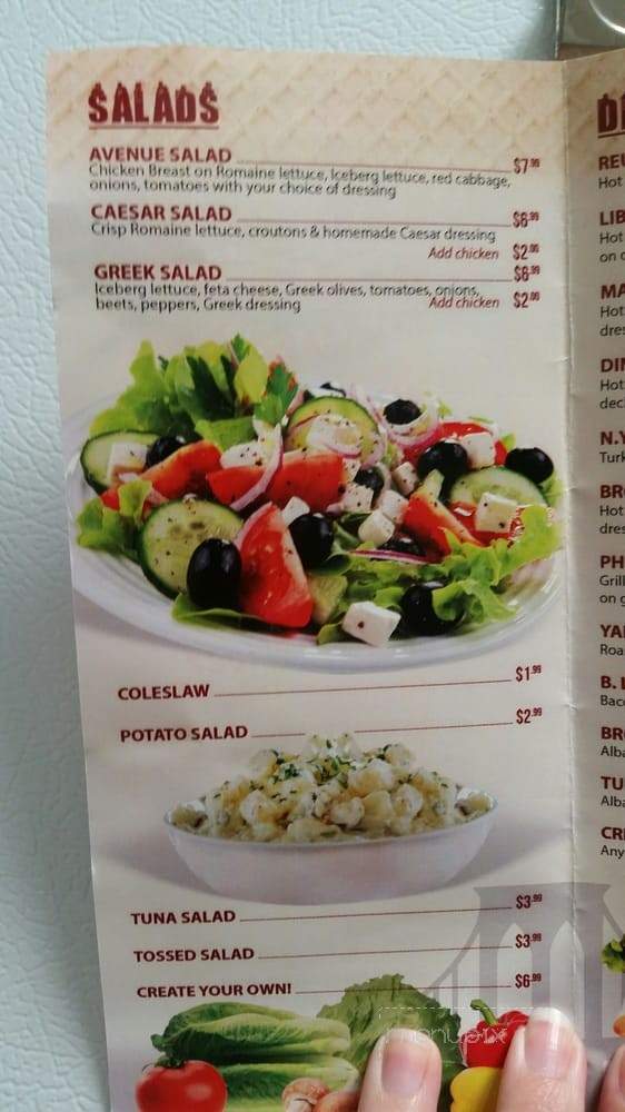 NY Deli - Dearborn, MI menu_pic