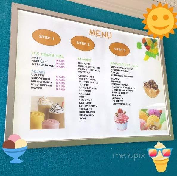 Frozen Bowl Nitrogen Ice Cream - Pompano Beach, FL menu_pic