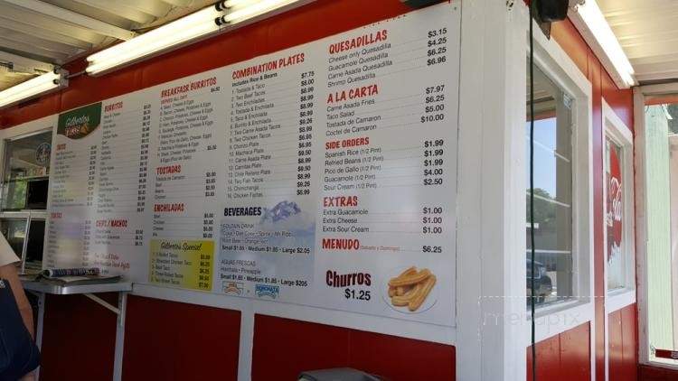 Gilberto's Tacos - Citrus Heights, CA menu_pic