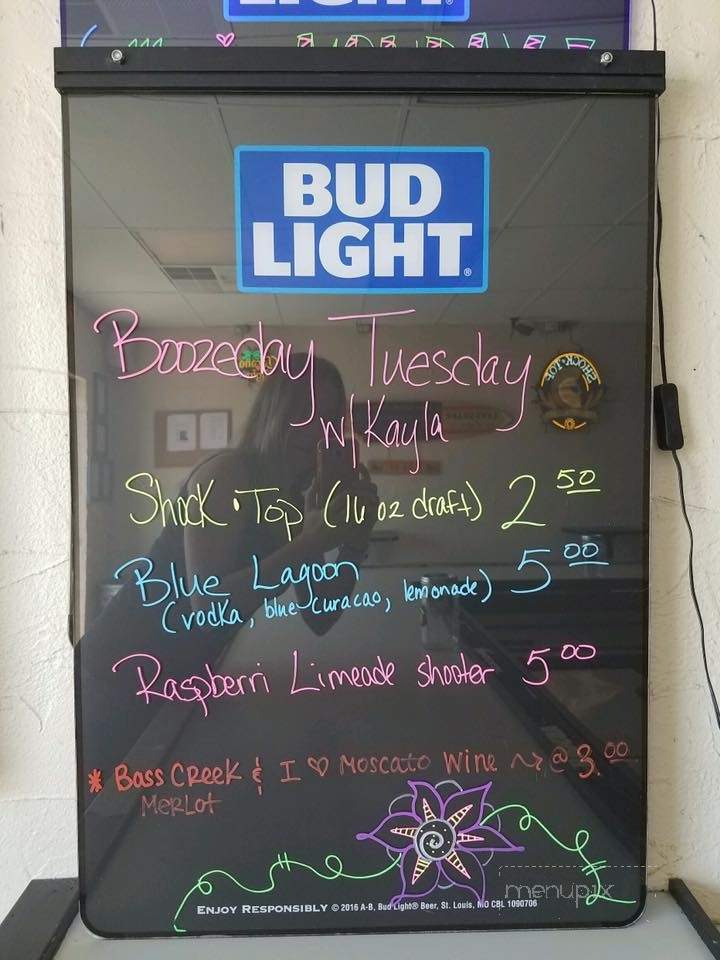 Tipsy Turtle Tavern - Atlantic Beach, NC menu_pic