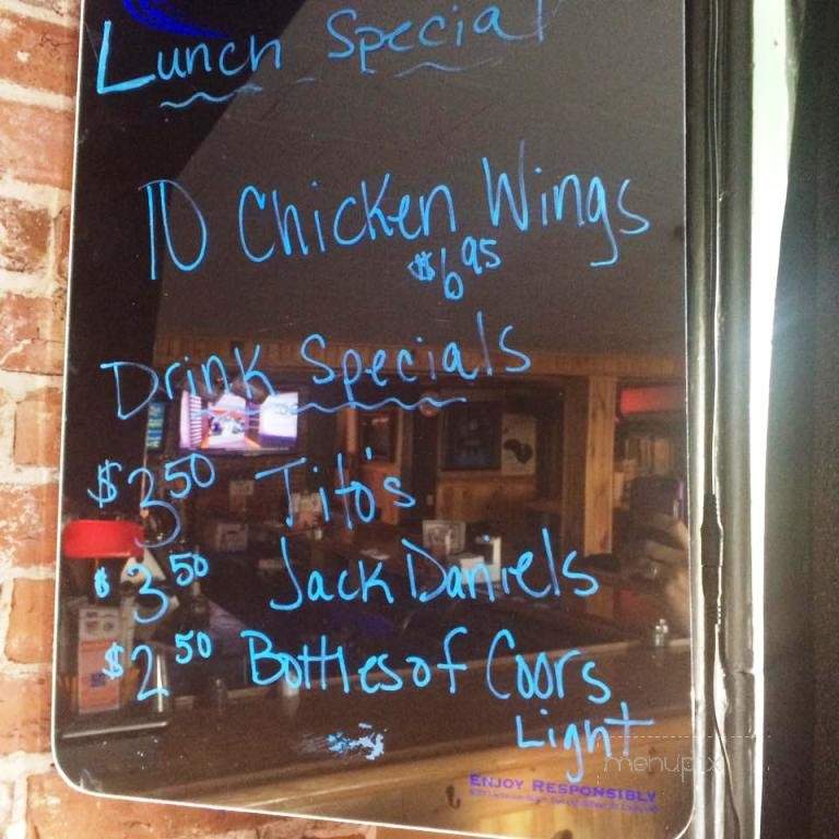Bobby's Lounge - Plattsburgh, NY menu_pic