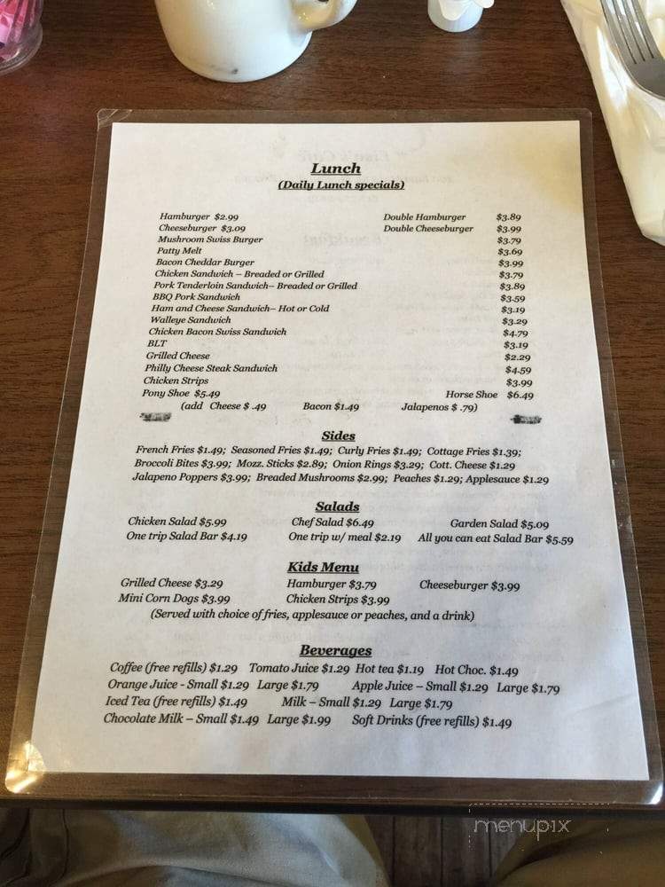 Lisa's Cafe - Shelbyville, IL menu_pic