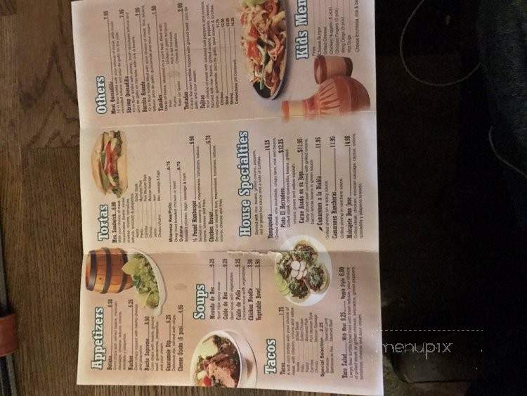 El Herradero - Dearborn Heights, MI menu_pic