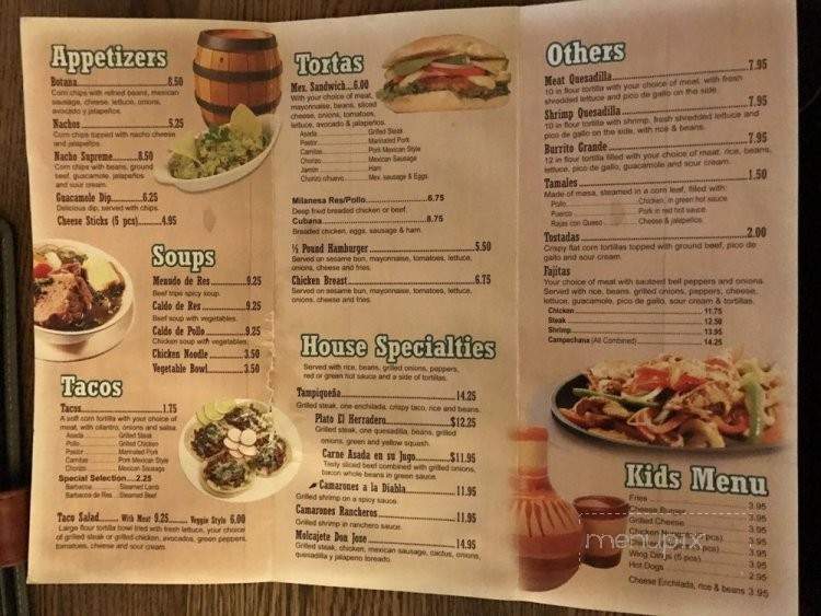 El Herradero - Dearborn Heights, MI menu_pic