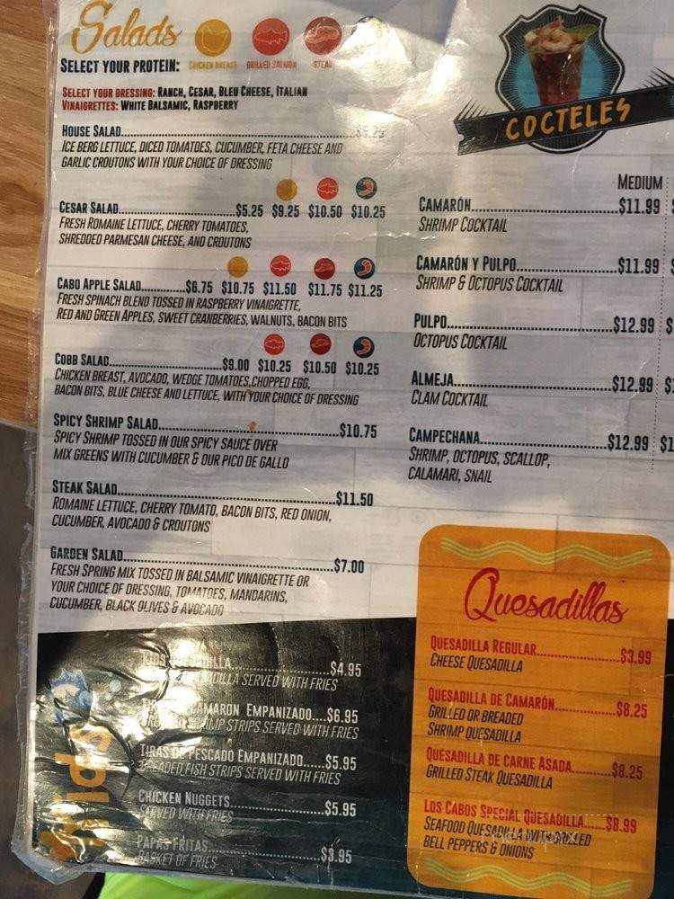 Los Cabos Seafood & Grill - El Centro, CA menu_pic