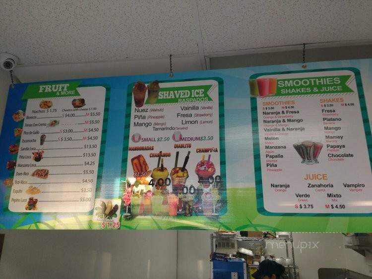 Santa Fe FruitLand - Long Beach, CA menu_pic