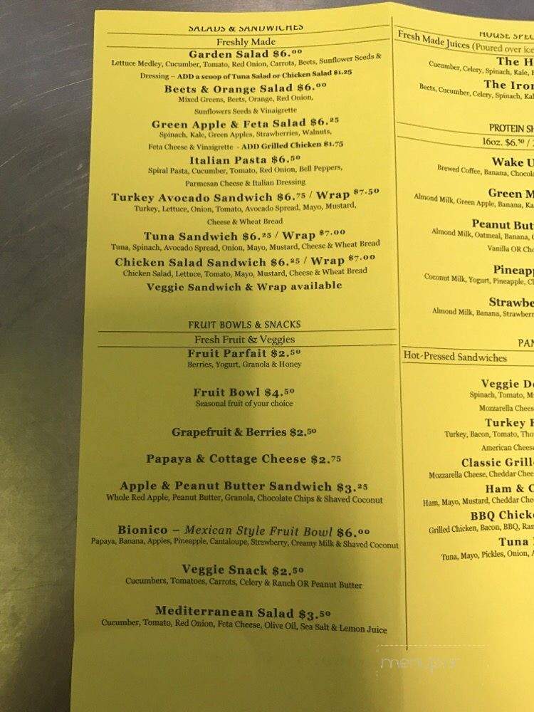 It's Juice Time - Los Angeles, CA menu_pic