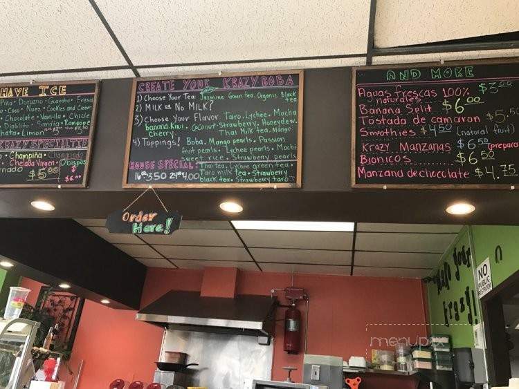 Krazy Korner Restaurant - San Fernando, CA menu_pic