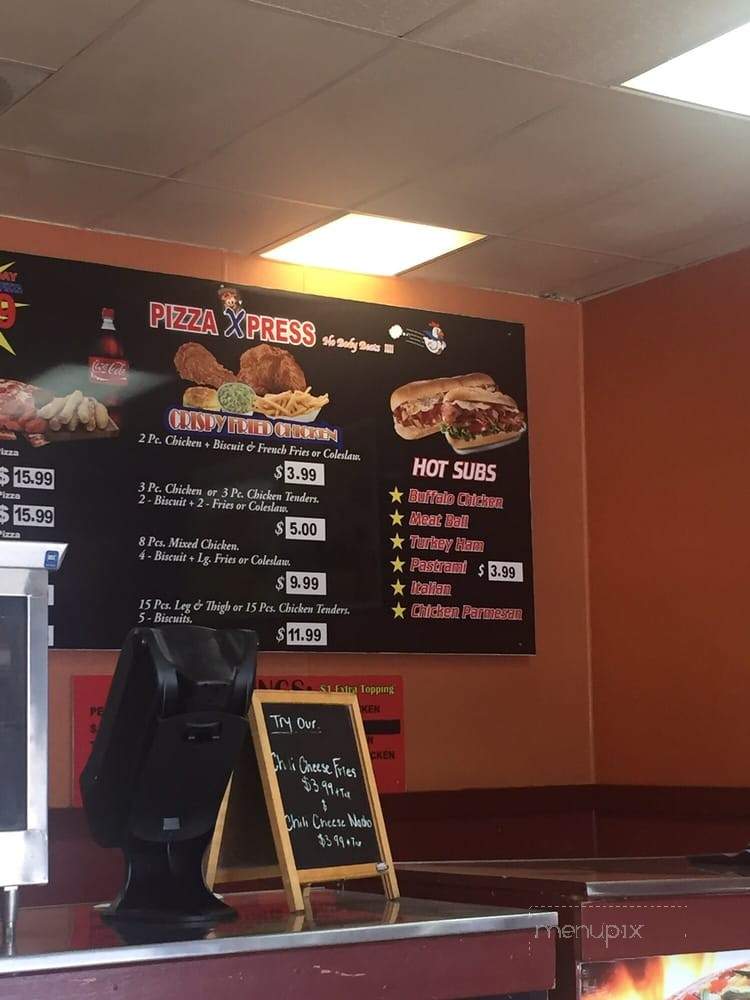 Pizza Xpress - Redlands, CA menu_pic