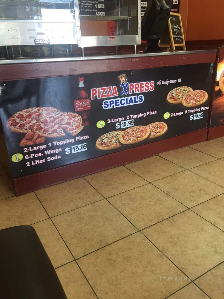 Pizza Xpress - Redlands, CA menu_pic