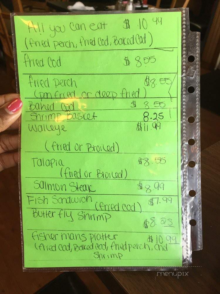 Filis Cafe - Cudahy, WI menu_pic