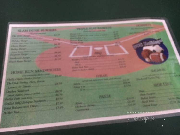Doc Holiday's - Oakland, TN menu_pic
