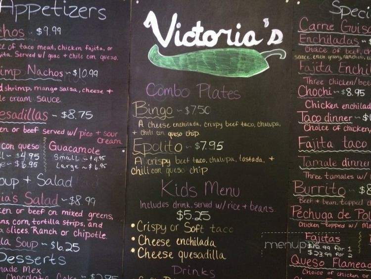 Victoria's Restaurant - Van Vleck, TX menu_pic