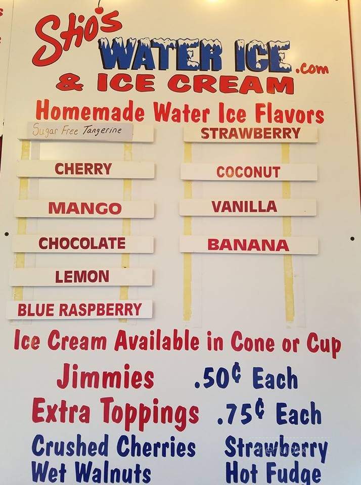 /28591124/Stios-Water-Ice-and-Ice-Cream-Williamstown-NJ - Williamstown, NJ