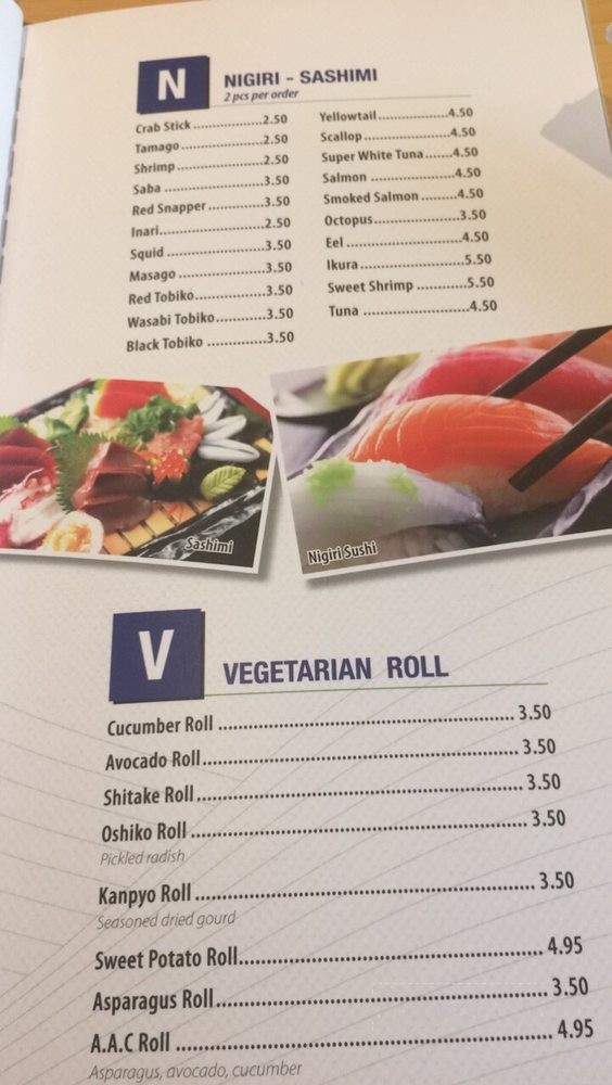 Wabi Sabi Rotary - Chicago, IL menu_pic