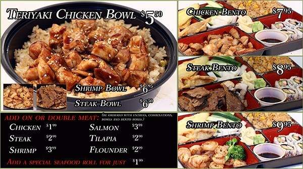 Kasai Japan - Florence, SC menu_pic